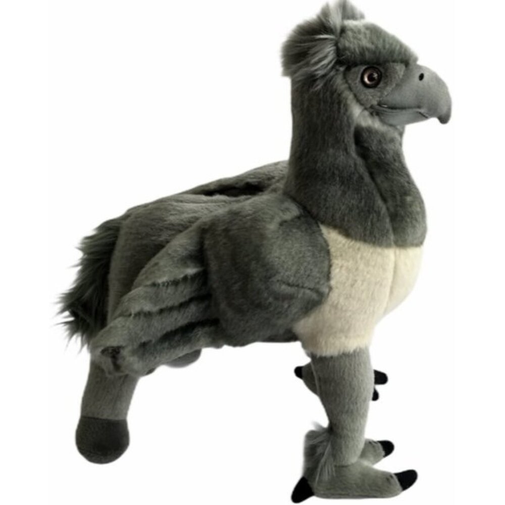 Harry Potter Hippogriff Plush Soft Toy Buckbeak, Stuffed Animal, Gray 13" Tall